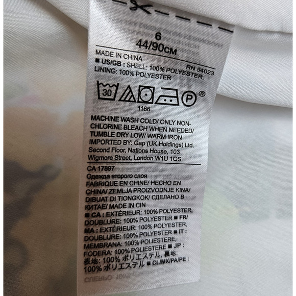 Banana Republic Floral Maxi Dress Sleeveless Silky Garden Party Long Art Size 6 - Picture 15 of 16